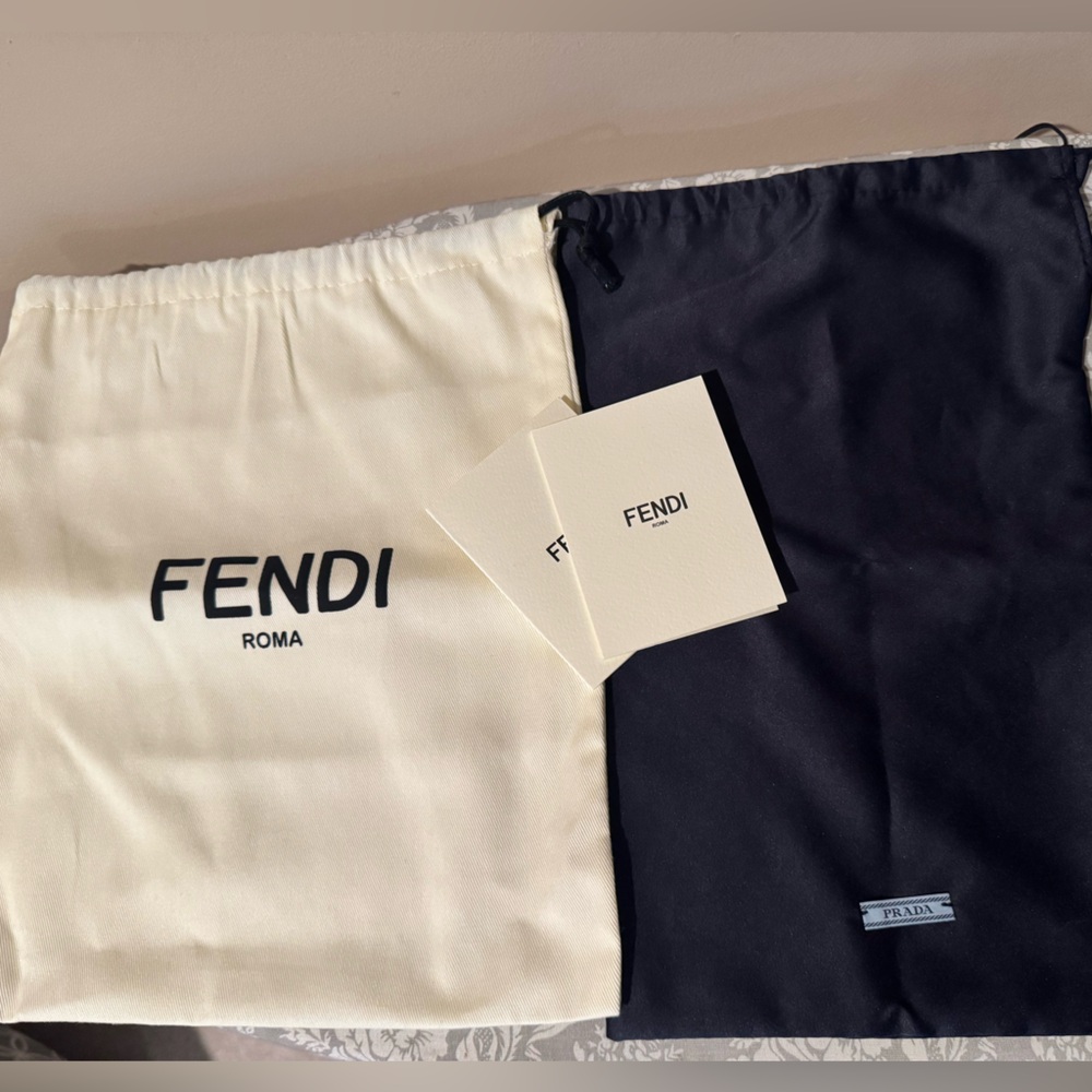 Never used Fendi/Prada Dust bag bundle